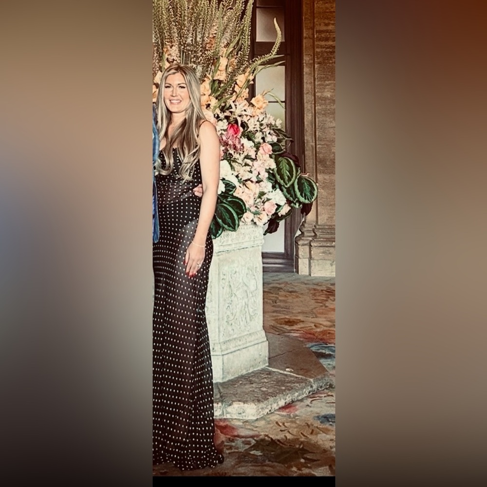 Rat & Boa Black Polka Bodycon Cocktail Dress